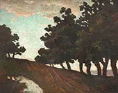 Road at Sunset By Leon Viorescu