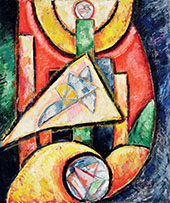 Abstraction 1912 By Marsden Hartley