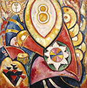 Brooklyn Museum Painting No.48 1913 By Marsden Hartley