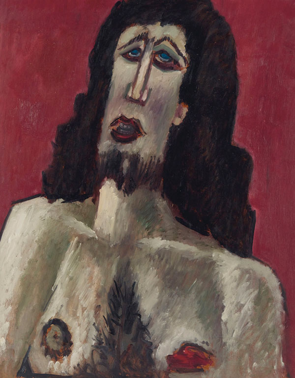 Christ c1942 by Marsden Hartley | Oil Painting Reproduction