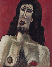 Christ c1942 By Marsden Hartley