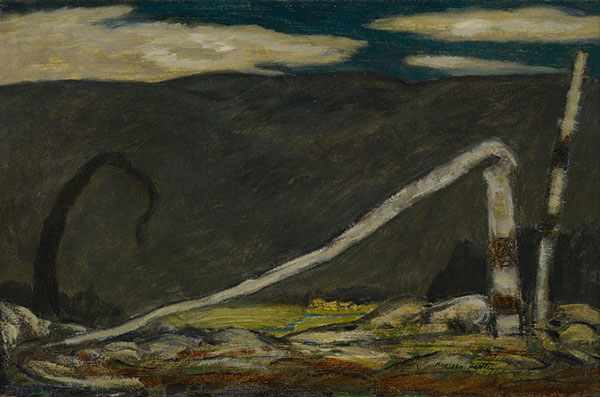 Desertion 1910 by Marsden Hartley | Oil Painting Reproduction