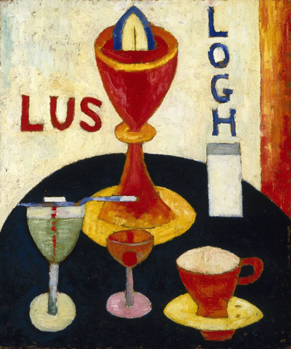 Handsome Drinks 1916 by Marsden Hartley | Oil Painting Reproduction