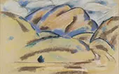 Landscape New Mexico 1916 By Marsden Hartley
