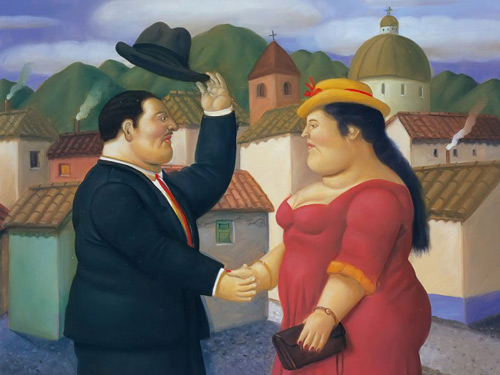 The Dancers 3 by Fernando Botero | Oil Painting Reproduction