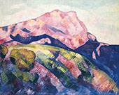 Mont Saint Victoire Pink 1927 By Marsden Hartley