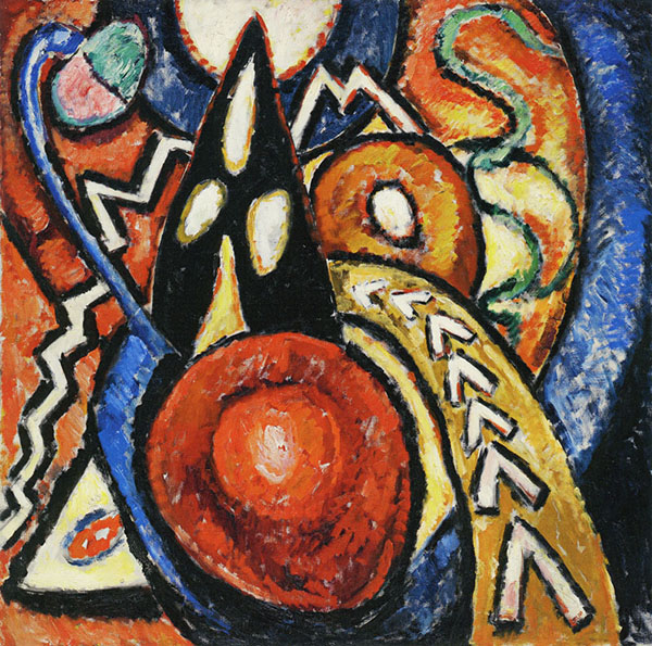 Movements 1913 by Marsden Hartley | Oil Painting Reproduction