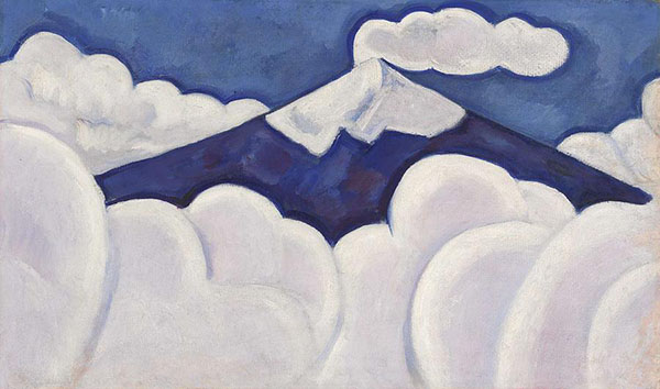 Popocatepetl 1877 by Marsden Hartley | Oil Painting Reproduction