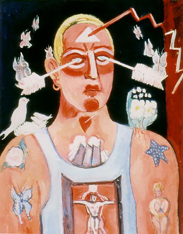 Sustained Comedy 1939 by Marsden Hartley | Oil Painting Reproduction