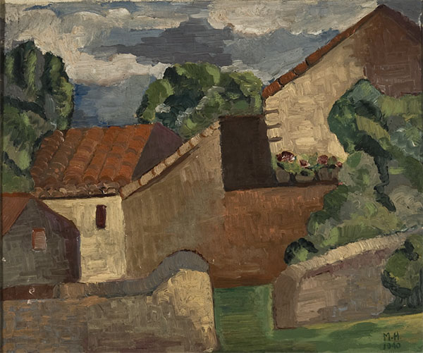 Village 1940 by Marsden Hartley | Oil Painting Reproduction