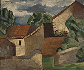 Village 1940 By Marsden Hartley