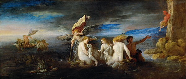Hero Mourning The Dead Leander | Oil Painting Reproduction