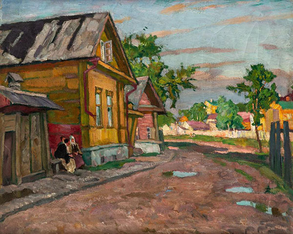 After The Rain by Arnold Lakhovsky | Oil Painting Reproduction