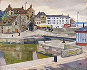View of a Canal By Arnold Lakhovsky