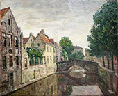 View of The Canal By Arnold Lakhovsky