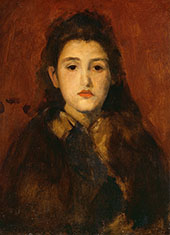 Alice Butt c1895 By James McNeill Whistler