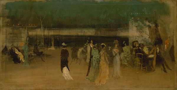 Cremorne Gardens No2 by James McNeill Whistler | Oil Painting Reproduction