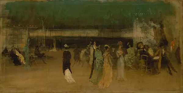Cremorne Gardens No2 By James McNeill Whistler