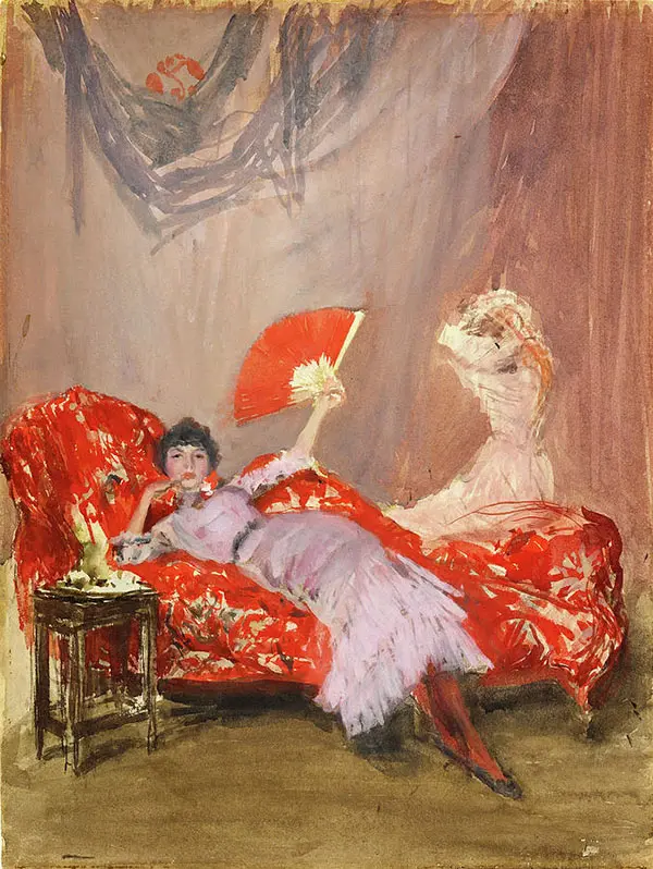 Milly Finch By James McNeill Whistler