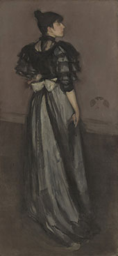 Mother of Pearl and Silver The Andalusian By James McNeill Whistler
