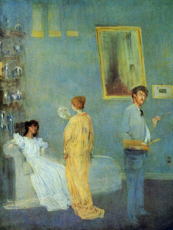 The Artist's Studio by James McNeill Whistler | Oil Painting Reproduction