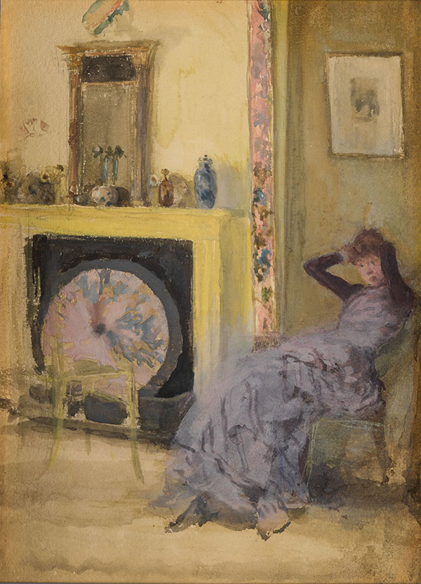 The Yellow Room by James McNeill Whistler | Oil Painting Reproduction