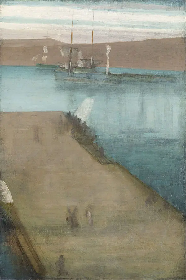Valparaiso Harbor 1866 By James McNeill Whistler