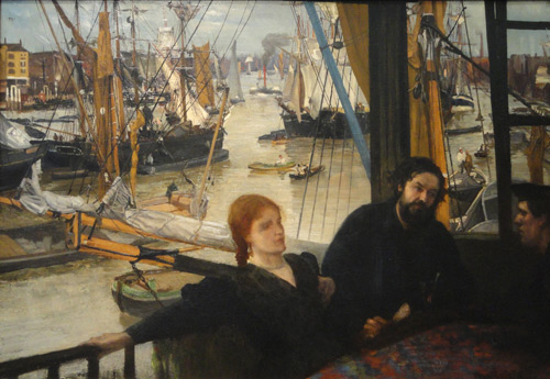 Wapping on Thames by James McNeill Whistler | Oil Painting Reproduction