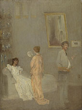 Whistler in his Studio 1865 By James McNeill Whistler