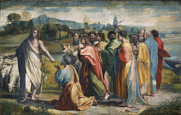 Christ's Charge to Peter 1515 by Raphael | Oil Painting Reproduction