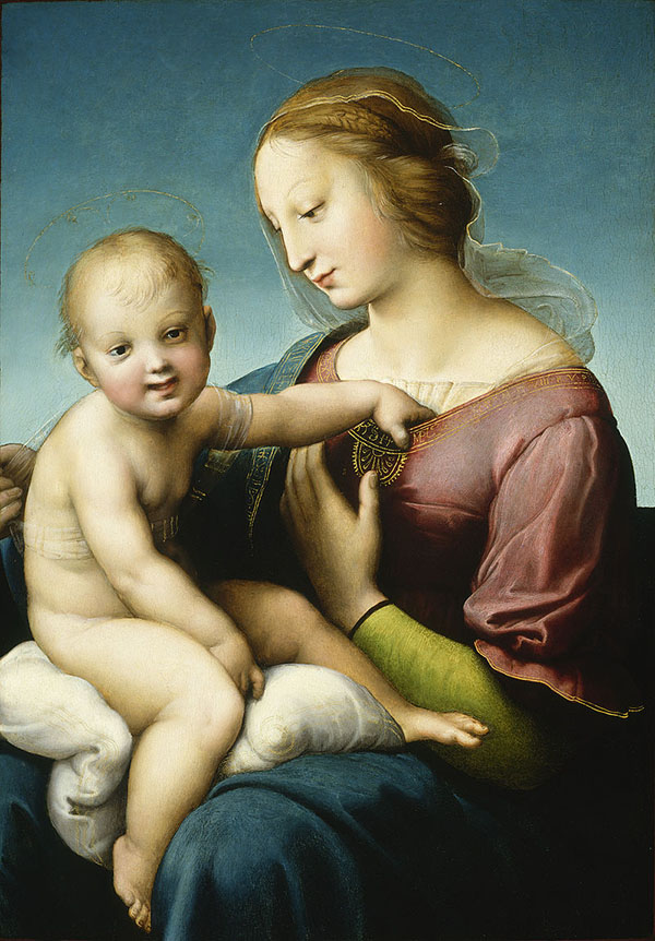 Grande Madonna Cowper by Raphael | Oil Painting Reproduction