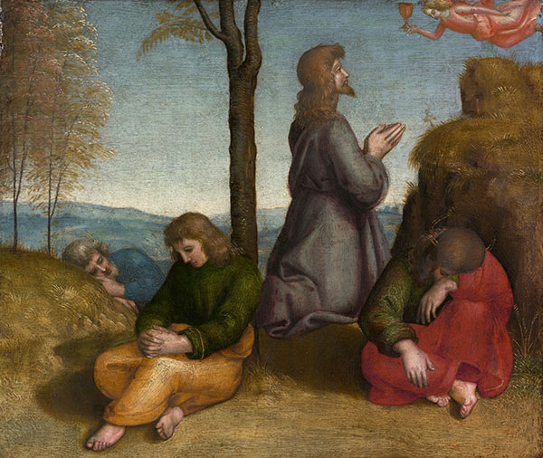 The Agony in The Garden c1504 by Raphael | Oil Painting Reproduction