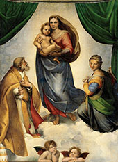 Sistine Madonna 1512 By Raphael