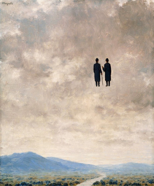 The Art of Conversation by Rene Magritte | Oil Painting Reproduction
