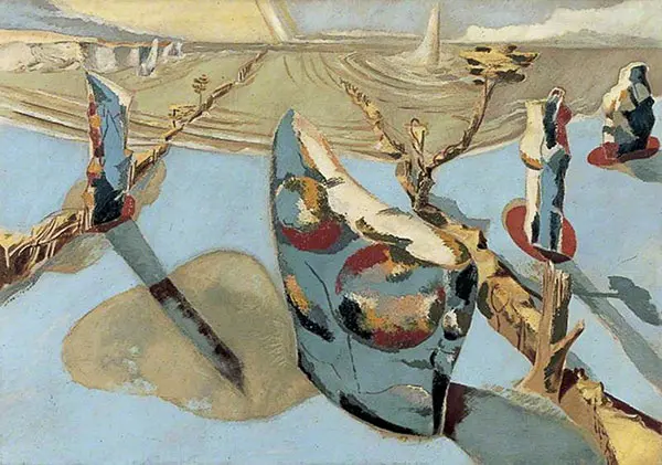 Circle of Monoliths By Paul Nash