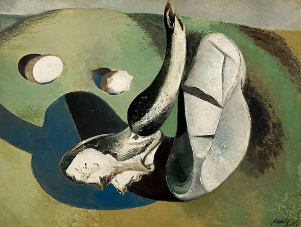 Landscape of Bleached Objects by Paul Nash | Oil Painting Reproduction