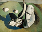 Landscape of Bleached Objects By Paul Nash