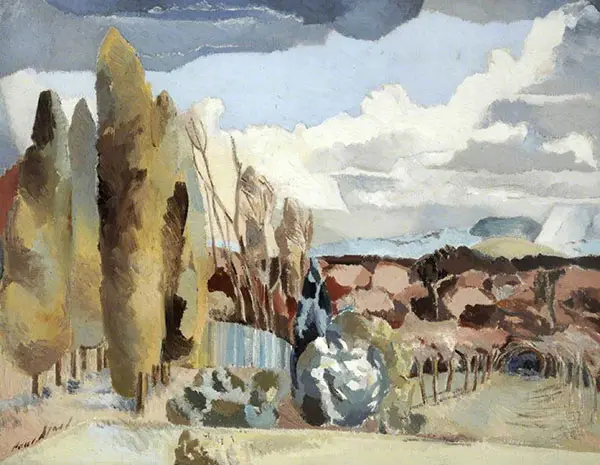 March Landscape By Paul Nash