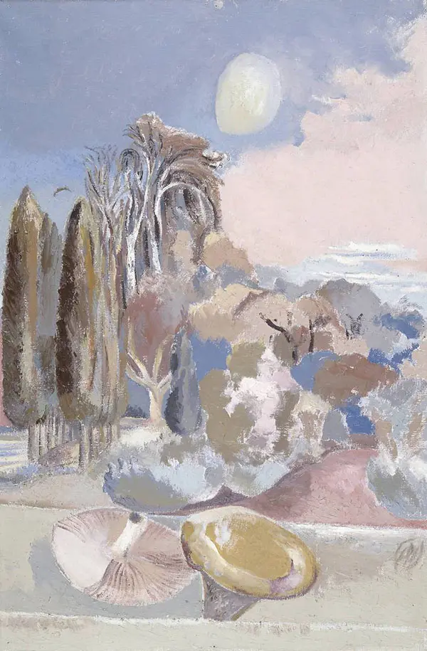 November Moon By Paul Nash