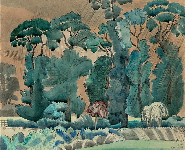Spring Landscape By Paul Nash
