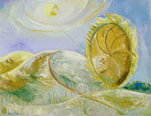 Sunflower Rises 2 By Paul Nash