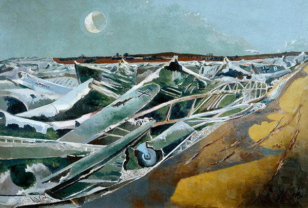 Totes Meer Dead Sea by Paul Nash | Oil Painting Reproduction