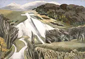 Whiteleaf Cross 1931 By Paul Nash