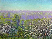 Blooming Apple Trees 1903 By Gustave Cariot