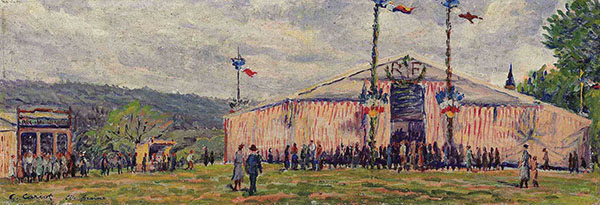 La Fete Foraine by Gustave Cariot | Oil Painting Reproduction