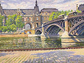 Pont du Carrousel By Gustave Cariot