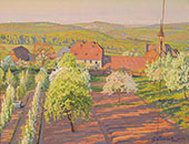 Spring at Georgenborn 1924 By Gustave Cariot