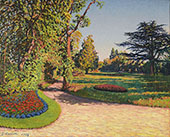 The Garden in Summer 1908 By Gustave Cariot