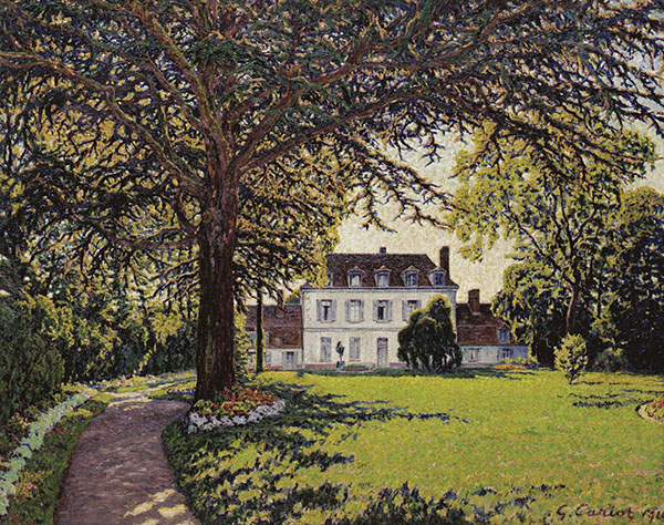 The Park of Chateau at Perigny 1910 | Oil Painting Reproduction