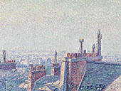 The Roofs of Paris 1899 By Gustave Cariot